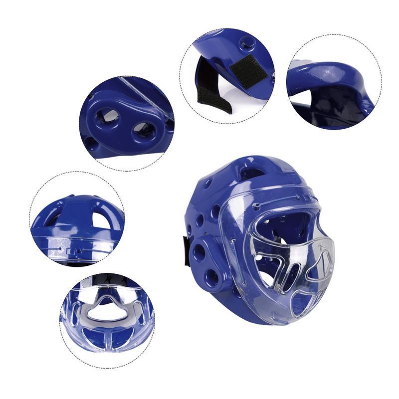 Head Mask Adult Children's Karate Head Guard Headgear Protection Boxing Sanda