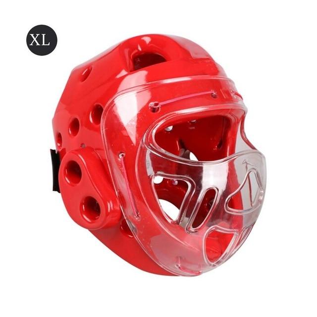 Head Mask Adult Children's Karate Head Guard Headgear Protection Boxing Sanda