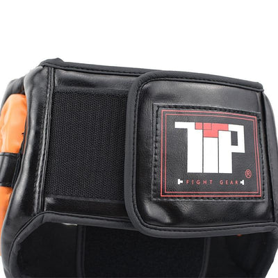 Good black boxing training Sanda protective gear helmet enclosed helmet