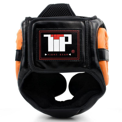 Good black boxing training Sanda protective gear helmet enclosed helmet