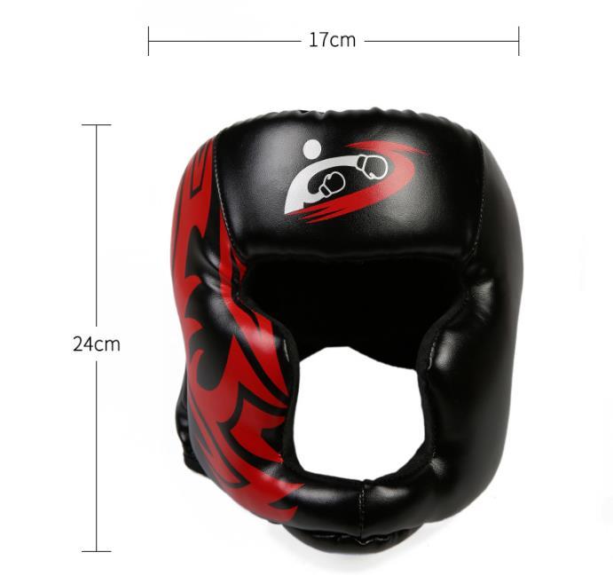 Boxing Taekwondo MMA Helmet Head Protector Karate Sparring Kickboxing